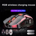 thumbnail image 2 of CAROOTU Wireless Mouse Silent Ergonomic Gaming Mice 7 Keys RGB Backlight 2400 DPI for Laptop Computer, 2 of 6