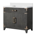 thumbnail image 2 of Laurel 36 in W x 22 in D Black Oak Single Bath Vanity and Cultured Marble Top, 2 of 5