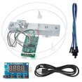 thumbnail image 1 of Kit de módulo de sensor de peso HX711, sensor de peso de celda de carga digital, módulo A/D, báscula de 5 kg, báscula Dis verde plata, verde plata, 1 of 5
