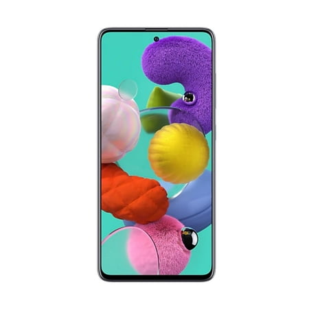 Pre-Owned Used Samsung Galaxy A51 5G Smartphone, AT&T Only,128 GB Storage + 6 GB RAM, Prism Cube Black