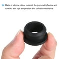 thumbnail image 4 of 4Pcs Snap Rubber Grommet Hole Plug Mount Dia 25mm ID 20mm H 15mm Seal Anti-Scratch for Cable Pipe Black, 4 of 5