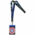 thumbnail image 1 of Marvel Captain America Shield Symbol ID Card Holder Lanyard, 1 of 3