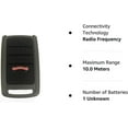 Overhead Door O3TBX Garage Door Remote, 3 Buttons