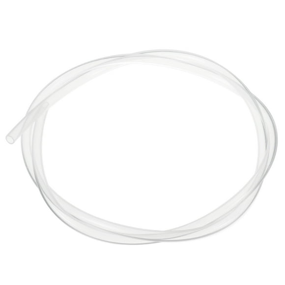 Unique Bargains PTFE Tubing Hose 6.56ft Long, 5mm ID 7mm OD High Temperature Tube, Insulating 57D Printer Hose White for Convey