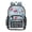 Blue Transport Print, variant on Ttyddzy Clear Backpack Heavy Duty PVC Transparent Backpack for College Workplace, Blue Transport Print