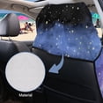 thumbnail image 6 of Xixirimido Black Cat Galaxy Print Sweat Towel Car Seat Cover for Gym Workout Athletic Running Towel for Outdoor Sports Universal Auto Front Seat Protector for Trucks, SUV, 6 of 8