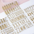 thumbnail image 5 of 3 Sheets Gold 3D Puffy Letter and Number Stickers, Alphabet A–Z & 0–9, Self-Adhesive Puffy Stickers for Christmas Stocking Names, Gift Tags, Holiday Crafts & Classroom Decor, Gold-B, 5 of 6