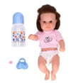 thumbnail image 1 of Poupée Bébé, Poupée Nourrisson en Silicone Vive pour Fête de Noël pour Fille de 3 Ans et Plus, 1 of 8