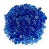 BBQGuys Signature 1/4-Inch Cobalt Blue Fire Glass - 10 Pounds