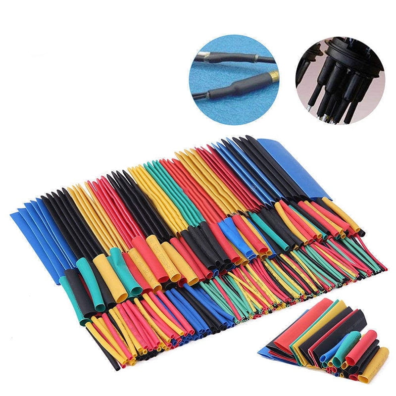 164* Mixed COLOURS HEAT SHRINK HEATSHRINK WIRE CABLES TUBING TUBE SLEEVING WRAP! 