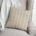 thumbnail image 3 of Creative Products Gray Chevron Lines 18x18 Indoor / Outdoor Pillow, 3 of 3