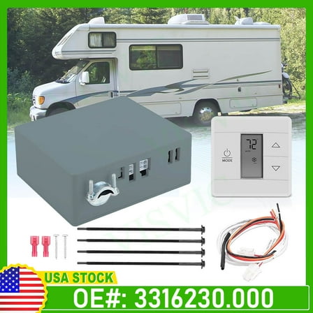 for RV Thermostat Kit 3316230.000 Dometic Single Zone LCD Touch Air Conditioner