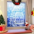 thumbnail image 5 of LQPWZU Christmas Castle Window Clings Christmas Wonderland Window Stickers Decal for Glass Classroom Home Winter Christmas Party Decor, 5 of 6