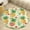 style-6, variant on Lunarable Pineapple Washable Round Rug -Circle Area Rugs for Nursery Bedroom, Vintage Non Slip Non Shedding Low Pile Carpet for Living Room Coffee Table Entryway