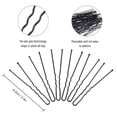 thumbnail image 4 of 100PCS Thin U Shape Hairpins Women Hair Clips, 4 of 7