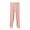 Pink, variant on hotojiny Women Thermal Pants Fleece High Waisted Thermal Bottom for Cold Weather Solid Color Elastic Waist Underwear Leggings