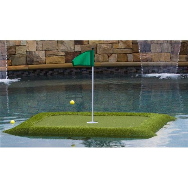 3 x 4 ft. Floating Golf Mat, Green