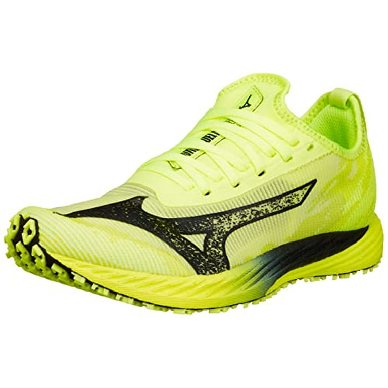 Mizuno Wave Duel NEO 2 Running Shoes Club Activities Lightweight Cushioning For Tracks of 800m or More Men s Lime x Black x Lime 23.5 cm 2E