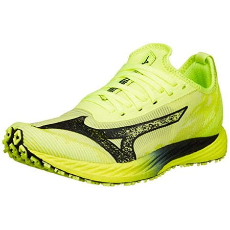 

[Mizuno] Wave Duel NEO 2 Running Shoes Club Activities Lightweight Cushioning For Tracks of 800m or More Men s Lime x Black x Lime 23.5 cm 2E