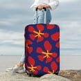 thumbnail image 7 of Yiaed Red Floral Print Travel Luggage Cover Suitcase Protector Covers Elastic Luggage Anti-scratch(No luggage included）-Large, 7 of 7