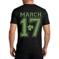 thumbnail image 2 of Men's St. Patrick's Day Graphic T-Shirt March 17 Shamrock Short Sleeve Crew Neck Tee, 2 of 3