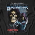 thumbnail image 3 of Masters Of The Universe Movie Skeletor Master Of Netherworld Collage Women's T Shirt (Black, S-XXL), 3 of 4