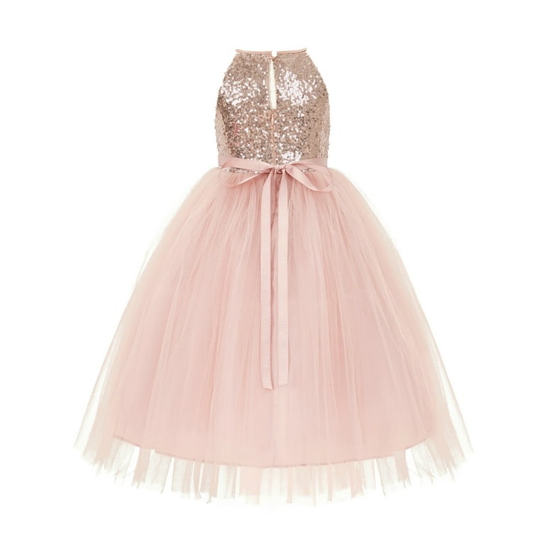 junior rose gold dress Rose Gold Bridesmaid Dress Matte Satin Size XL