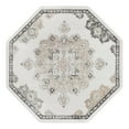 thumbnail image 3 of Unique Loom Parker Collection Area Rug - Kokulu (7' 10" Octagon Ivory/Beige), 3 of 7