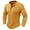 Yellow Tops, variant on Dagegui Men's Henley Shirts Cotton Crew Neck Buttons Long Sleeve Tops Slim Fit Athletic Pullover Gym Workout Muscle Tee Red S