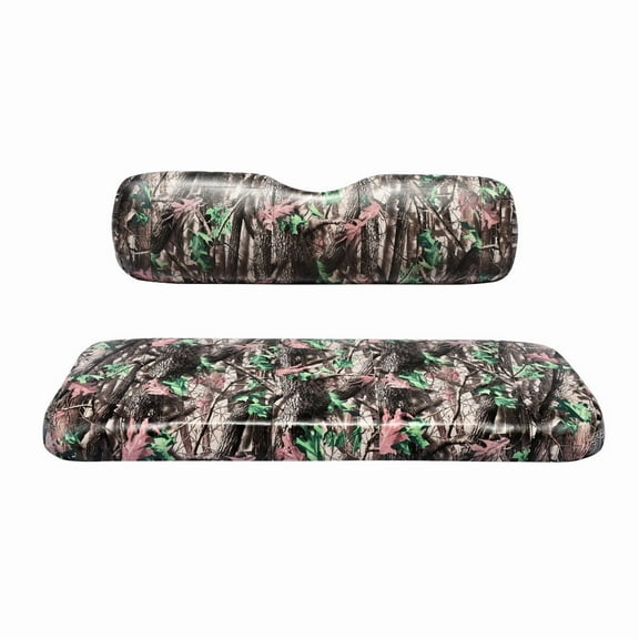 Replacement Seat Cover For Club Car Precedent Golf Cart (Woodland Camo)