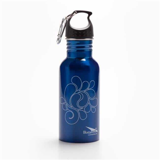 Bluewave PKSB50B-Blue Droplet Stainless Steel Bottle Bluewave PKSB50B-Blue Droplet Stainless Steel Bottle
