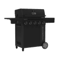 thumbnail image 3 of Charbroil® Performance Series™ FlavorMax™ 5 Burner Gas Grill Cabinet with Side Burner, Black, 3 of 10