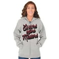 thumbnail image 5 of Sisters Before Misters Friends Family Zip Hoodie Sweatshirt Women Brisco Brands S, 5 of 6