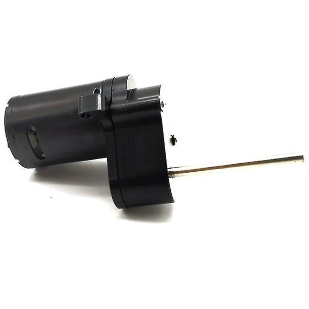 Caja de cambios de transmisión de metal con motor 370 compatible con accesorios de piezas de actualizaciones de automóviles D12 D42 1/10 Rc, negro