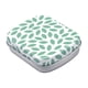 thumbnail image 3 of Caja de hojalata pequeña con tapa, organizador rectangular de latas, caja de almacenamiento vacía Hoja verde, 3 of 8