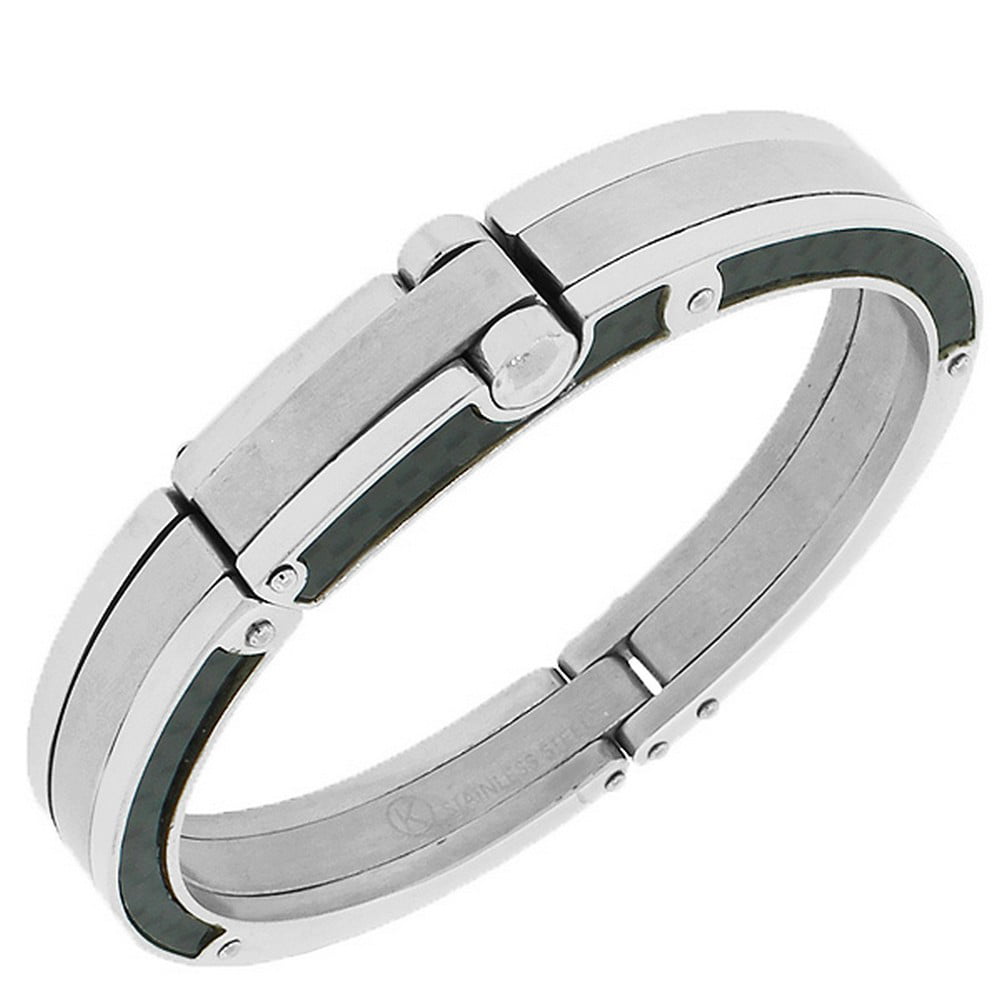 Handcuff Sterling Silver Bracelet - Adjustable Handcuff Bracelet in St -  JewelleryByZM