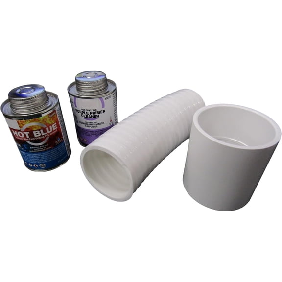 2" Manifold Coupler Glue Kit Old Plumbing to New Hot Tub Spa Part for 1-2 Manifolds