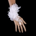 thumbnail image 4 of Elegant Wedding Short Fingerless Gloves Evening Party Women Ladies Bridal Gloves, 4 of 10
