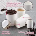 thumbnail image 2 of Paper Cups, 150 Pack 8 Oz Paper Coffee Cups, Disposable Cups for Party Home, White Hot Cups, 2 of 7