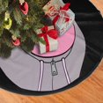 thumbnail image 2 of Falda para árbol de Navidad de Inside Out, suave y divertida, decoración navideña navideña de granja de 48", 2 of 4