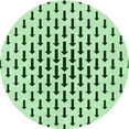 thumbnail image 1 of Ahgly Company Machine Washable Indoor Square Transitional Mint Green Area Rugs, 3' Square, 1 of 7