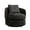 Dark Gray, variant on Single Modern Round Swivel Barrel Accent Chair, Single Club Sofa Chair with Pillow, 30” Green