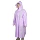 thumbnail image 1 of Capa impermeable con capucha, impermeable, ligera, de manga larga, de EVA. XL morado, 1 of 9