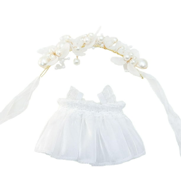 Conjunto de ropa para muñecas, trajes de moda para juguetes de 17 cm, disfraz de animalito con accesorios exquisitos de la serie coleccionable, sin muñeca