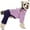 Pink, variant on HQREA Winter Warm Dog Jacket Fleece Pet Dog Vest Coat 4 Legs Puppy Pullover Pajamas Jumpsuit Sweatshirt