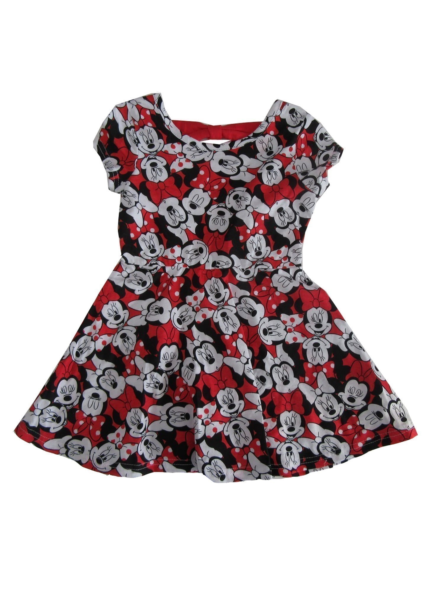 minnie mouse print dress