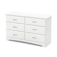 thumbnail image 1 of South Shore Callesto 6-Drawer Dresser for Child, in Pure White, 1 of 8