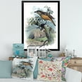 thumbnail image 3 of Designart 'The Paradise Birds on a Tree Branch' Traditional Framed Art Print, 3 of 4