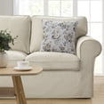 thumbnail image 2 of Mainstays 18" x 18" Grey/Multicolor Vintage Floral Jacquard Decorative Pillow, 2 of 5