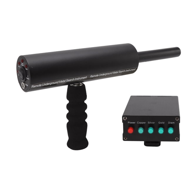Metal Detector, Professional Water Resistant Treasure Metal Locator with Battery 14m Depth AKS 800m Range for Adults